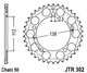 ketjuratas taka ( JTR 302 ) 42z