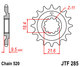 ketjuratas etu ( JT 285 ) 14z