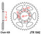 ketjuratas taka ( JTR 1842 ) 50z