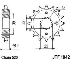 ketjuratas etu ( JT 1042 ) 14z