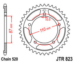 ketjuratas taka ( JTR 823 ) 46z