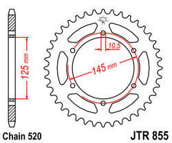 ketjuratas taka ( JTR 855 ) 48z