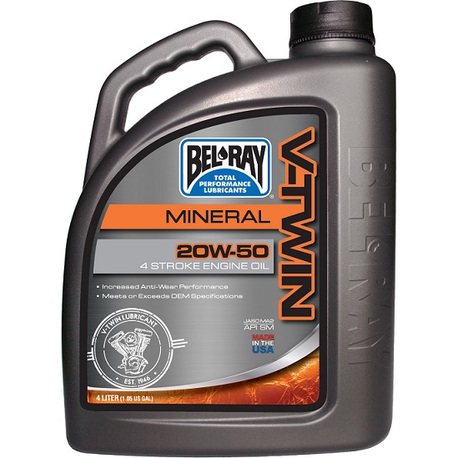 Belray V-twin motor Oil 20W-50 ( 4 litraa ) Mineral