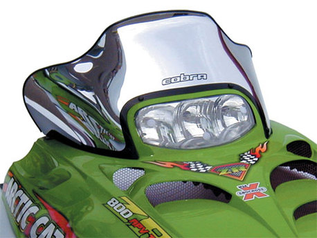 tuulisuoja "Cobra" Arctic Cat ( ZR3-series ) kromi - 16.25"