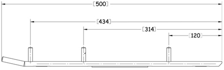 ohjausraudat - Ski-Doo - Standard