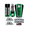 Sticker kits Factory Effex "Metal Mulisha vihreä"